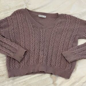 Pink/purple aster sweater.🎀💜🩷